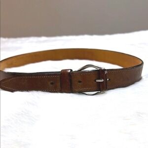 Vintage leather belt - Remo Tulliani size 40